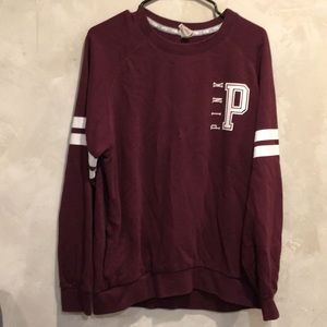 Victoria secret pink burgundy noodie